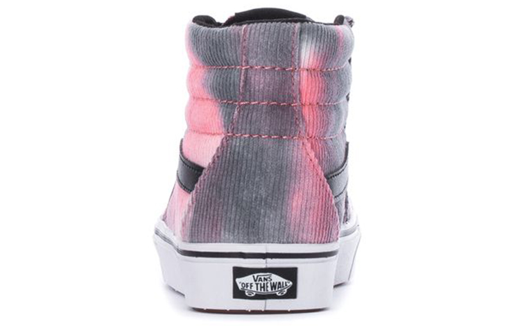 Женские кеды Vans ComfyCush Sk8 Hi (серо-розовые) — фото 4