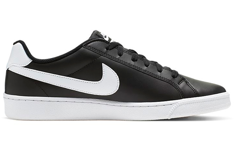 Мужские кеды Nike Court Majestic Leather (черно-белые) — Чёрныйбелый — фото 2