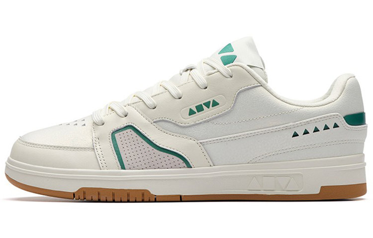 Anta AOYU Synthetic Leather, Leather Slip Resistant Cushioning Abrasion Resistant Low top Skateboard Shoes Men's