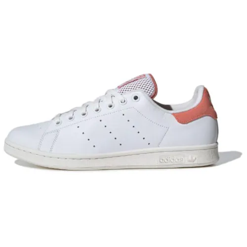 Adidas Originals Stan Smith Coverage Slip Resistant Low top Skateboard Shoes Women's Pearl White