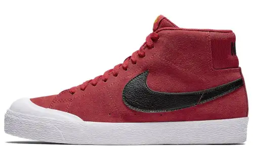 Nike Blazer SB BLAZER MID XT Slip Resistant Cushioning Abrasion Resistant Mid top Skateboard Shoes Unisex Red