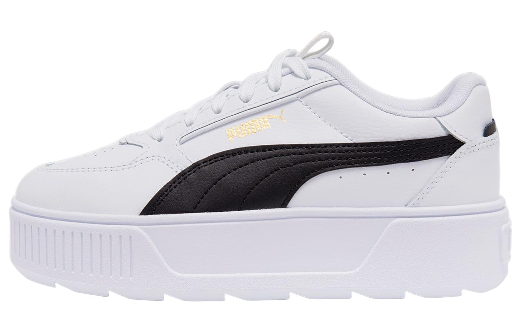 Женские кеды PUMA KARMEN REBELLE (бело-черные)