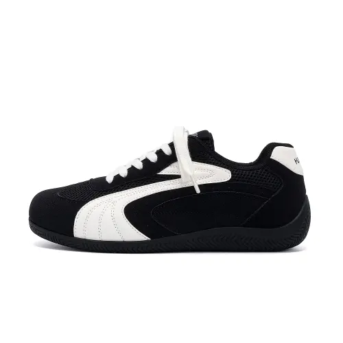 Global HUANQIU Synthetic Leather Year of the Horse Limited Fashion Versatile Velvet Thickened Second Cotton Inner Increase Retro Hong Kong Style American Casual Shoes Low-top Sneakers Same Style for Men and Women