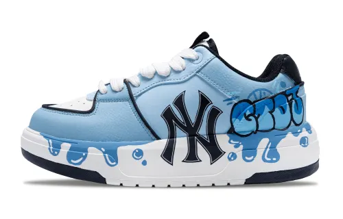 MLB Chunky Liner Blue Bubble Cushioning Abrasion Resistant Height Increasing