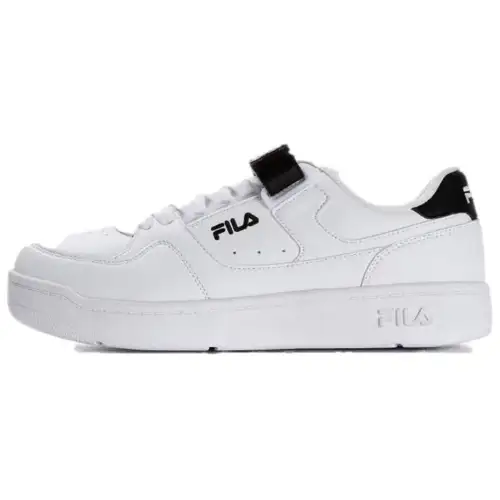 FILA Slip Resistant, Lightweight, And Breathable Low top Skateboard Shoes Men's White