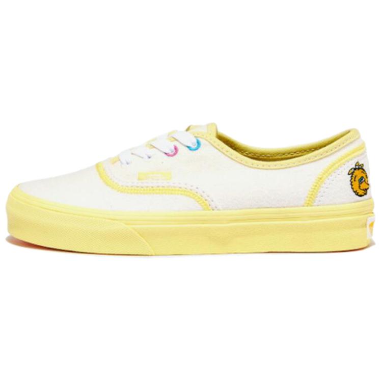 Кеды Vans SESAME STREET/ x Vans Authentic (желто-белые)