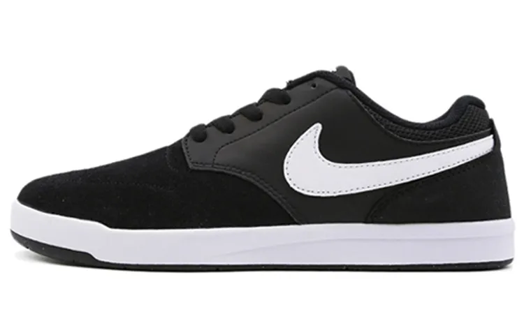Nike SB FOKUS Slip Resistant Lightweight Non slip Lightweight Low top Skateboard Shoes Men's Black
