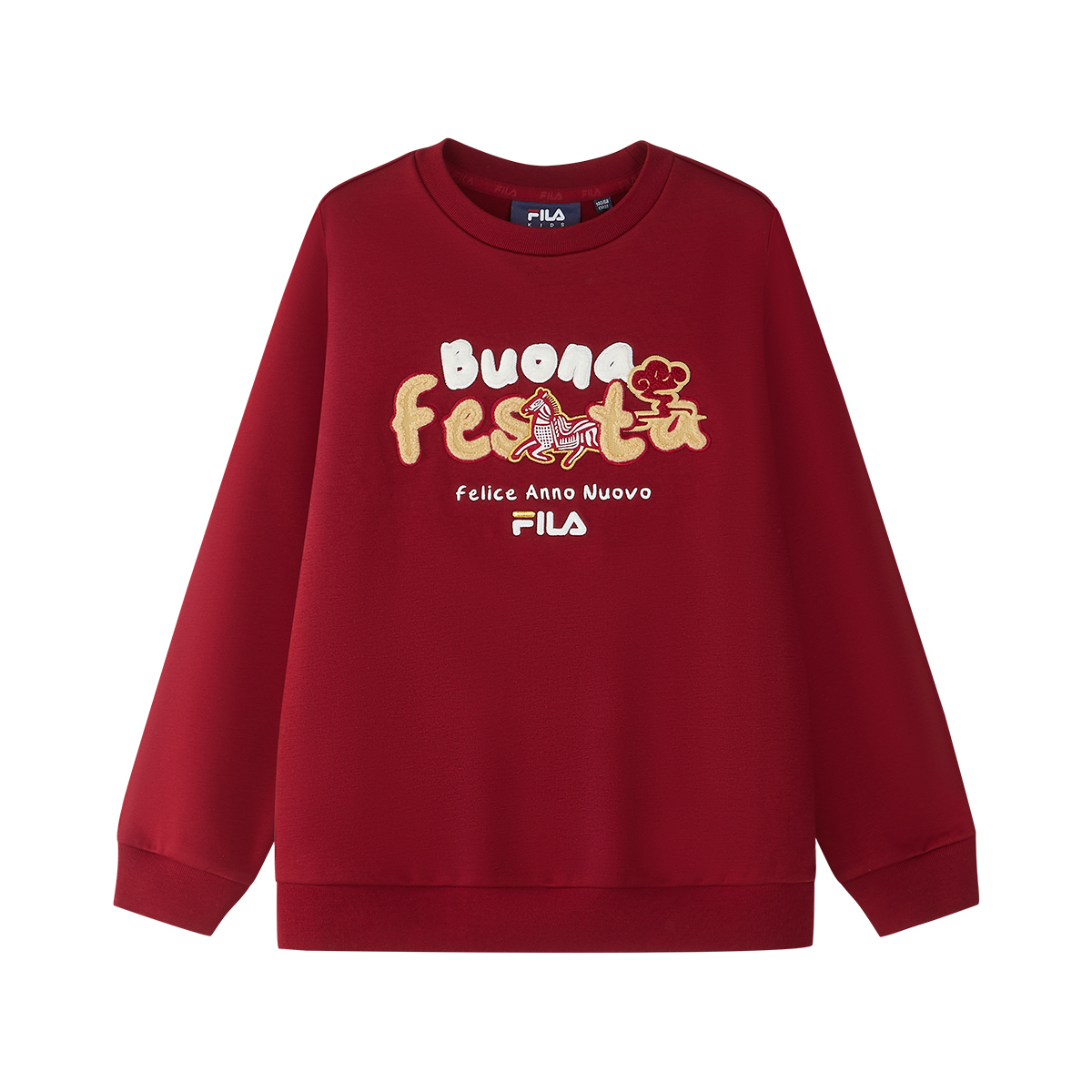 Мужское худи Fila Kids CNY (красное)