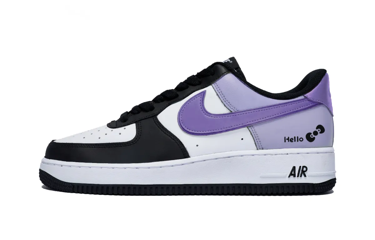 Nike Air Force 1 Puppy Fragment Low top Skateboard Shoes Men's White