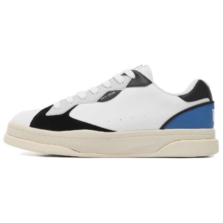 NFL Slip Resistant Abrasion Resistant Low top Skateboard Shoes Women's White Blue Black