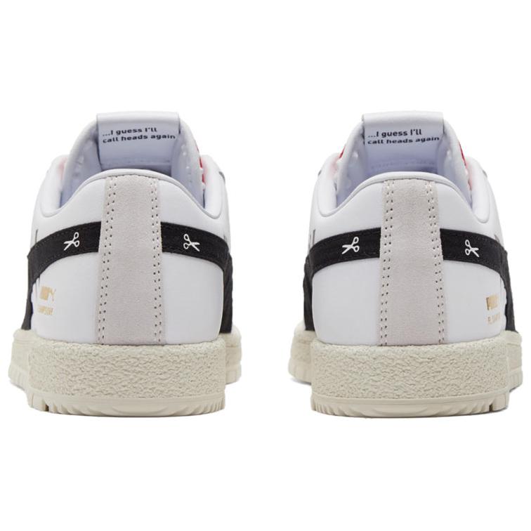 Кеды PUMA Ralph Sampson 70 Lo Draft (бело-черно-красные) — Белый / чёрный / красный — фото 5