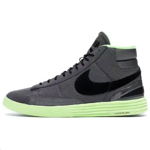 Nike Lunar Blazer 555029 Dark Grey/Black Flash Lime