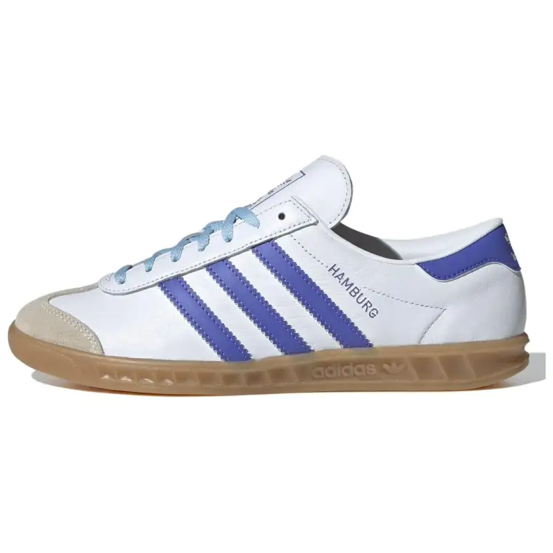 Adidas Wmns Hamburg 'White Cobalt Blue Gum'