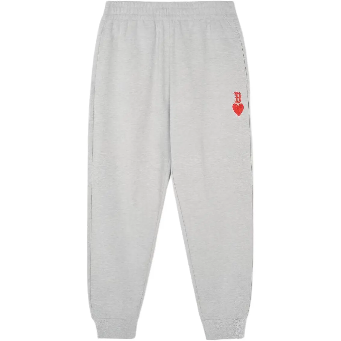 MLB SS24 Boston Red Sox Knitted Sweatpants Unisex Light Gray