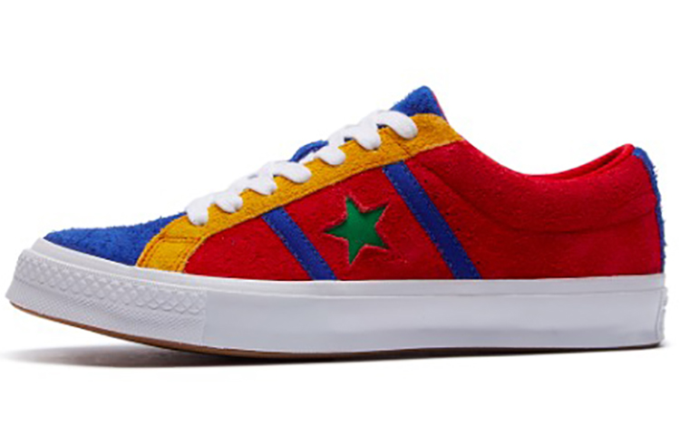 One Star Converse Academy Low 'Enamel Red Blue'