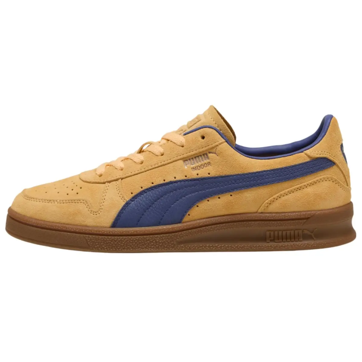 PUMA Indoor Soft And Comfortable Low top Skateboard Shoes Unisex Tan
