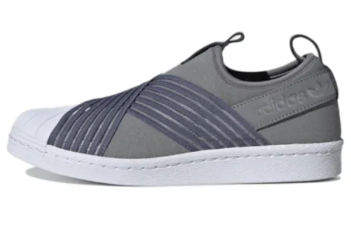 Adidas Superstar Slip On 'Grey Raw Indigo' Women's