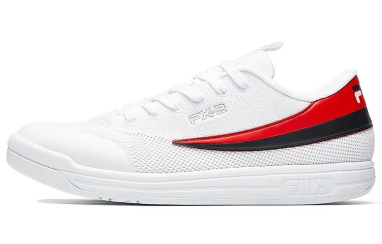 FILA Athletics Abrasion Resistant Low top Skateboard Shoes Men's White