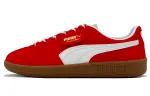 PUMA Palermo Slip Resistant Abrasion Resistant Slip Resistant Abrasion Resistant Low top Skateboard Shoes Unisex Red