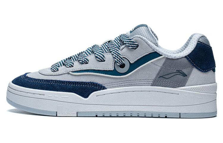 Li Ning GOS 2000 Low top Skateboard Shoes Men's Gray Blue
