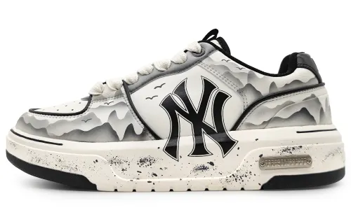 MLB Chunky Liner Pu Abrasion Resistant Height Increasing Abrasion Resistant Height Increasing Low top Skateboard Shoes