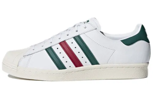 Adidas Superstar 80s 'White Green Ruby'