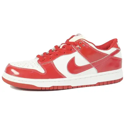 Nike Dunk Low 'White Varsity Red'