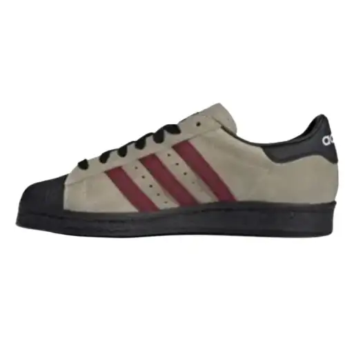 adidas originals Superstar Red Pebble Black