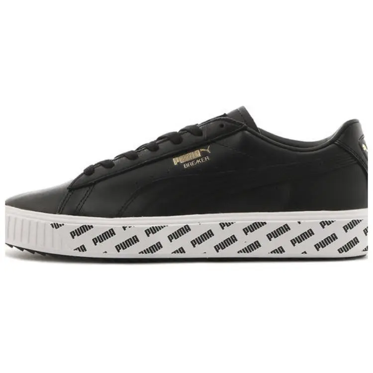 PUMA Breaker Retro Low Top Casual Skate Shoes Unisex Black