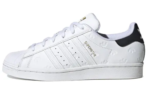 Adidas Originals Superstar 'Allover Debossed Trefoils White Black' Women's