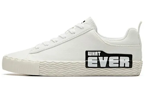 ANTA Skateboard Shoes Women's Low Top Anta White/Black