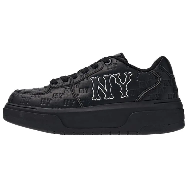 MLB New York Yankees Low top Skateboard Shoes Unisex Black