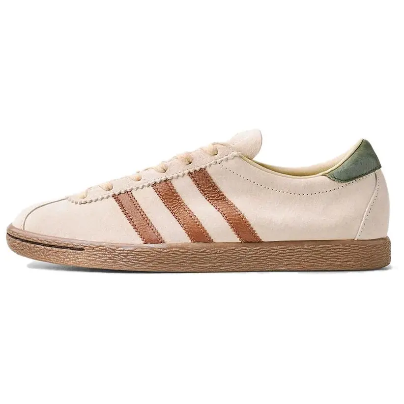 Adidas Originals Tobacco Slip Resistant Abrasion Resistant Low top Skateboard Shoes Unisex Beige