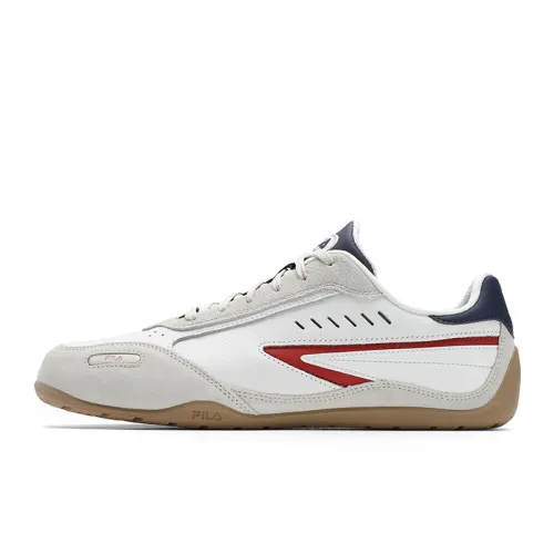 FILA Low top Skateboard Shoes Men's White Gray