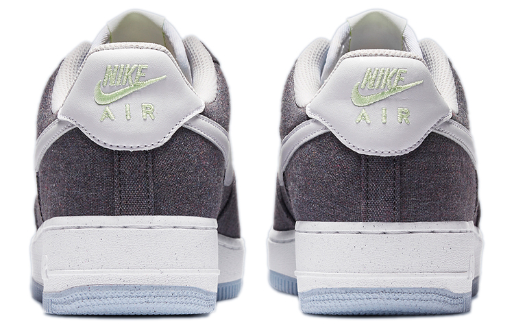 Кроссовки Nike Air Force 1 07 (серо-белые) — фото 4