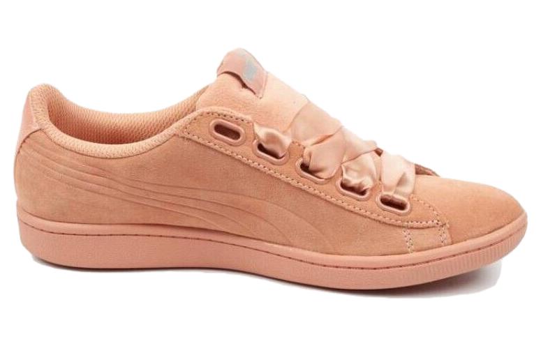 Женские кеды PUMA Vikky Ribbon Satin (розовые) — фото 2
