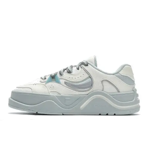 FILA FUSION 50 50 Skateboarding Abrasion Resistant Low top Skateboard Shoes Women's Snow/Antique White