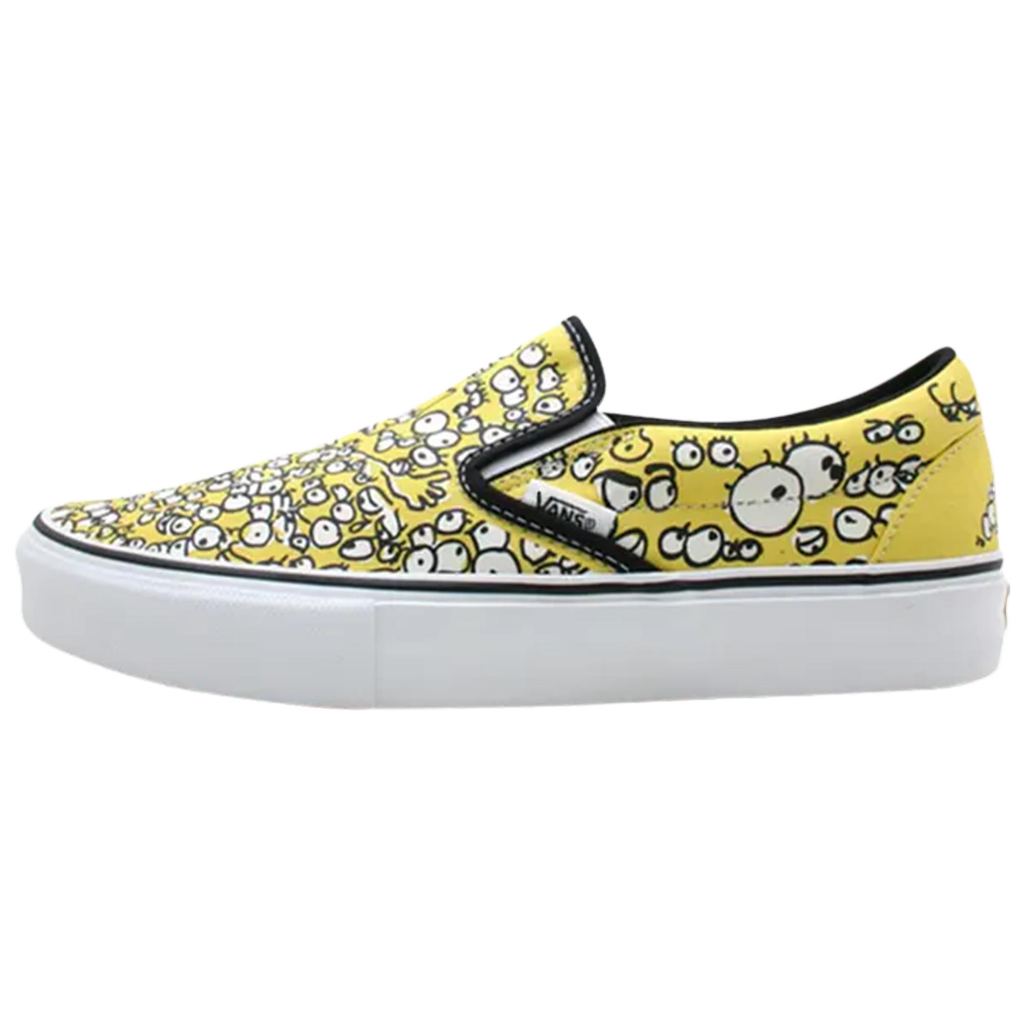 Кеды Vans slip-on Cls Lx (желтые)