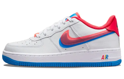 Nike Air Force 1 Skateboard Shoes Women's Low Top White/Blue/Pink