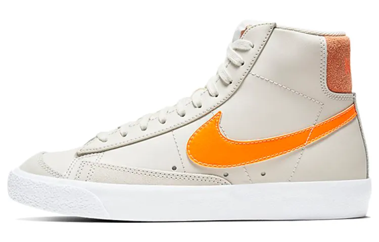 Nike Blazer Mid 77 Light Bone Orange Women's