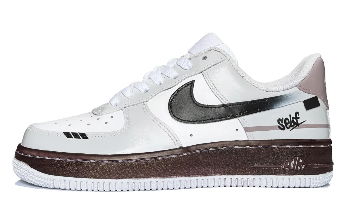Nike Air Force 1 Lunar Mail, Low Saturation Warrior Cushioning Low top Skateboard Shoes Women's Light Gray