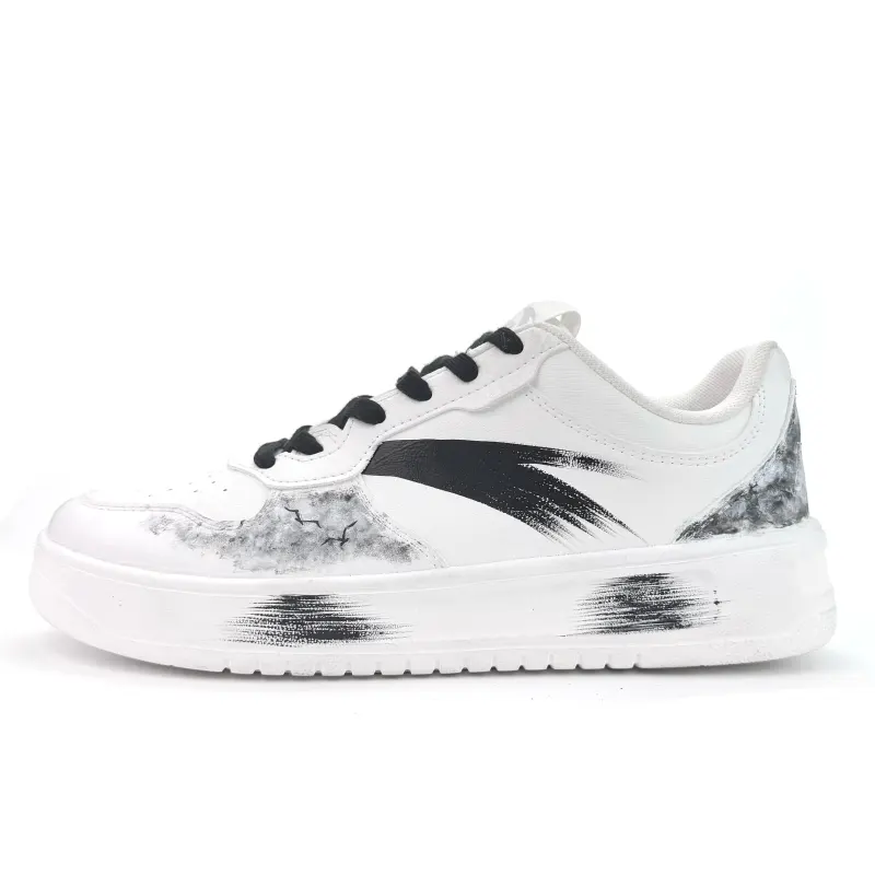 Anta Horse Year CNY Ink Dyed Breeze Song Thermal Height Increasing Slip Resistant Low top Skateboard Shoes Unisex