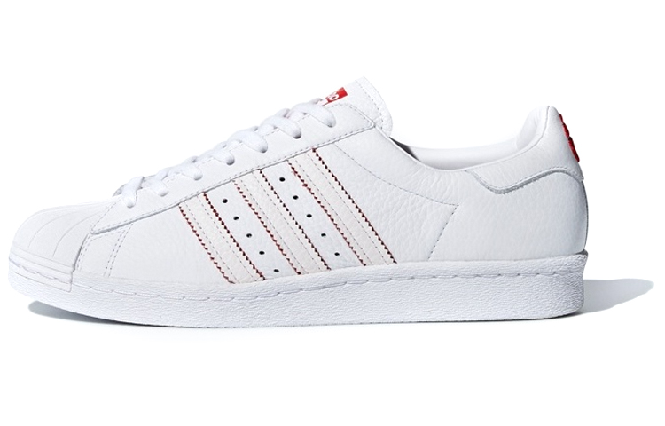 Мужские кеды adidas originals Superstar 80s (белые) — фото 1
