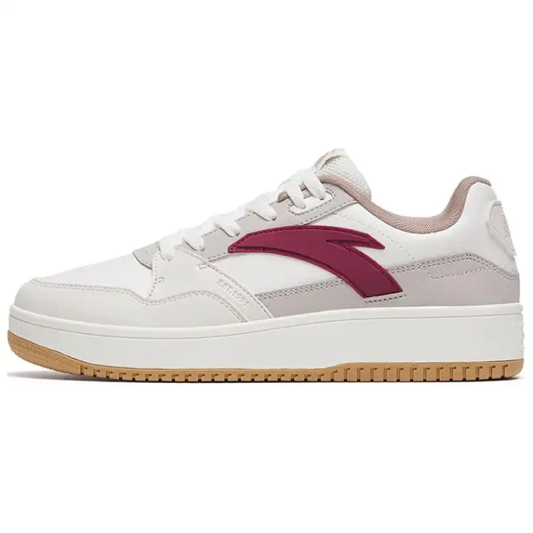 Anta 982GZ Low top Skateboard Shoes Women's White Gray