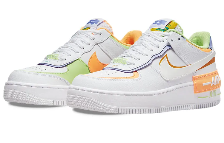 Nike Air Force 1 Low Shadow White Peach Cream Lime Women's