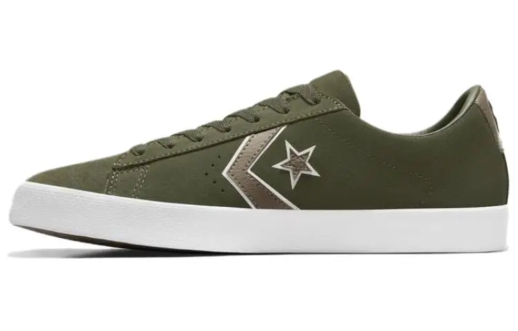 Converse Cons PL Vulc Pro Abrasion Resistant Breathable Low top Skateboard Shoes Unisex Green