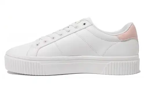FILA Cushioning Abrasion Resistant Cushioning, Wear Resistant Low top Skateboard Shoes Unisex White