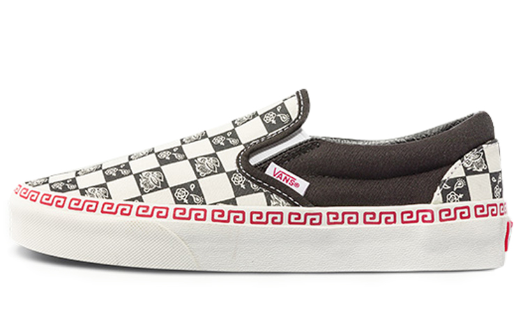 Слипоны Vans Vans slip-on (черно-белые)