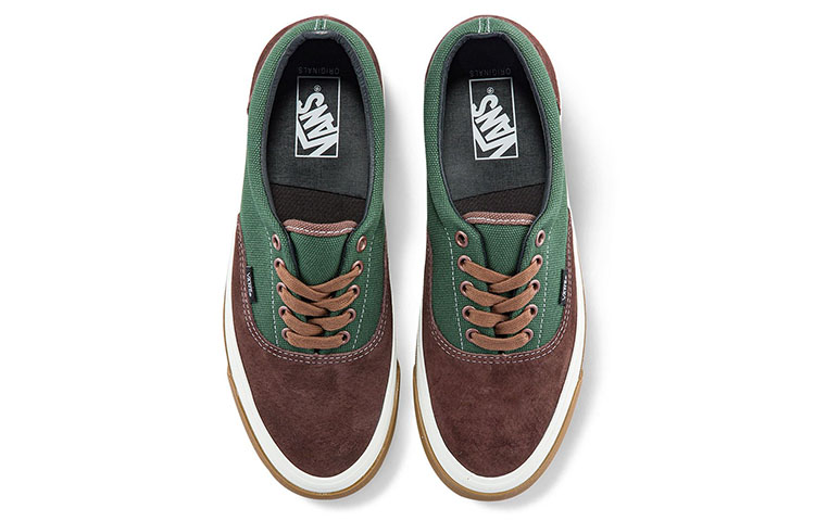 Кеды Vans Era OG LX (зелено-коричневые) — фото 3