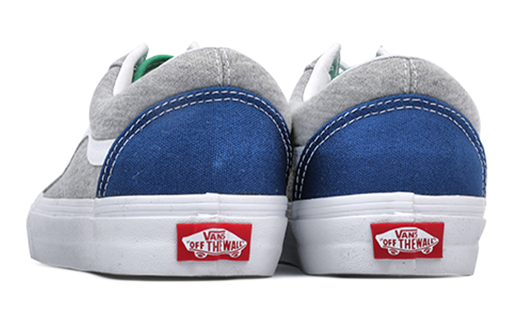 Кеды Vans Old Skool (серо-синие) — фото 3